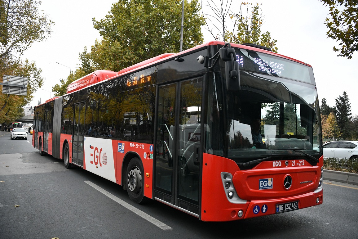 394 adet yeni EGO otobüsü Başkent yollarında