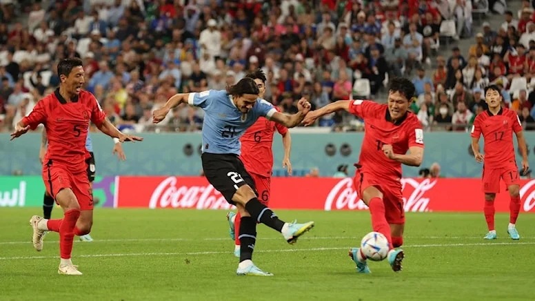 Uruguay ve Güney Kore golsüz berabere kaldı