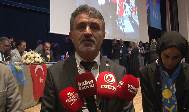 İYİ Parti Arnavutköy İlçe Başkanı Tuncay Aktürk 'güven' tazeledi