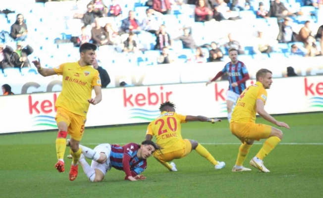 Trabzonspor, Kayserispor’a teslim oldu: 3-4
