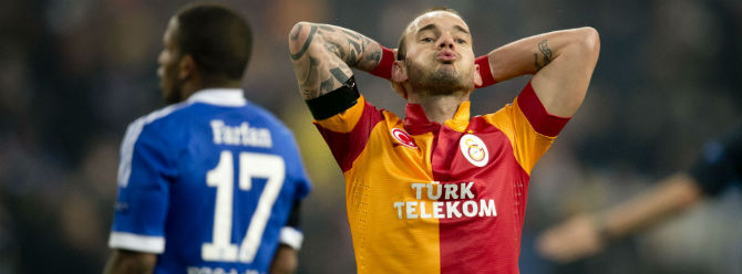 Galatasarayda Sneijder şoku