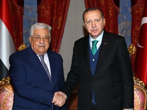 Filistin Devlet Başkanı Türkiyede