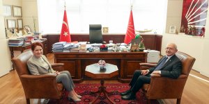 Meral Akşener liderler turunda: CHP Genel Başkanı Kılıçdaroğlu ile bir araya geldi
