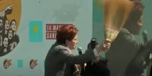 Akşener: Bu seçimde bunları süpürgenin ucuyla süpüreceğiz