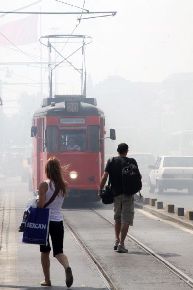 Kadıköy duman altında 5