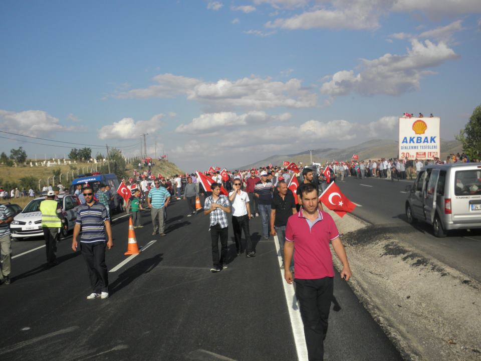 Çankırı Şehidini Uğurladı