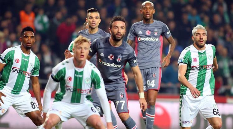Atiker Konyaspor: 1 - Beşiktaş: 1