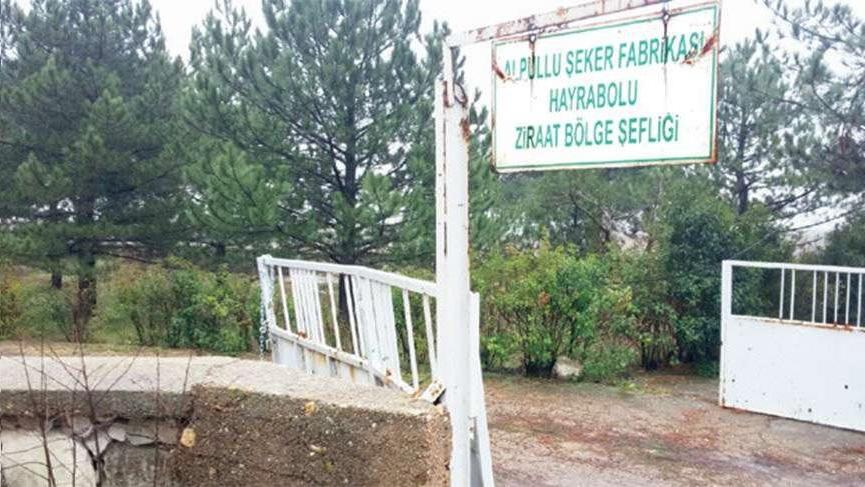 Şeker fabrikalarının 21 dönüm arazisi ihaleyle satılıyor