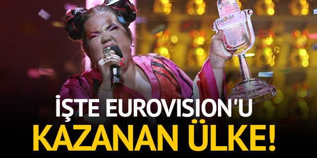 Eurovision 2018'in kazananı İsrail oldu