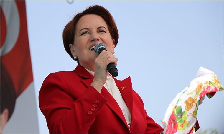 Kayseri'de Akşener izdihamı