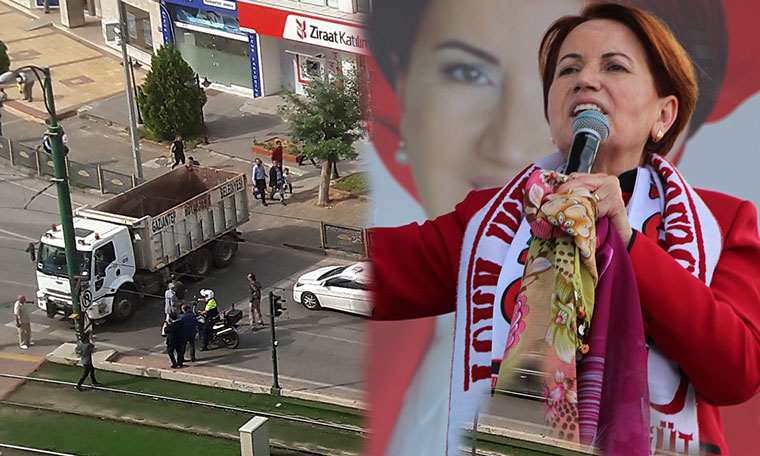 Meral Akşener'den kamyon tepkisi