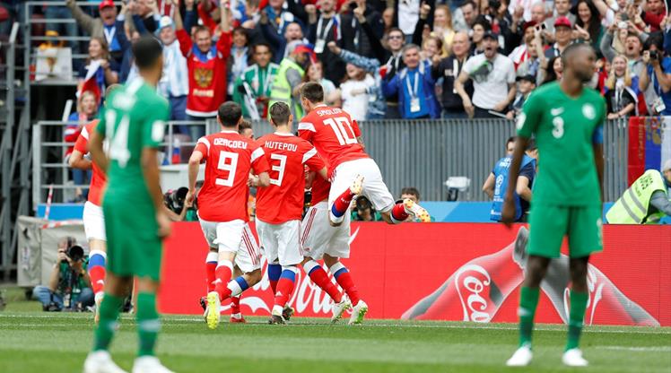 Dünya Kupası Rusya şovla başladı: 5-0