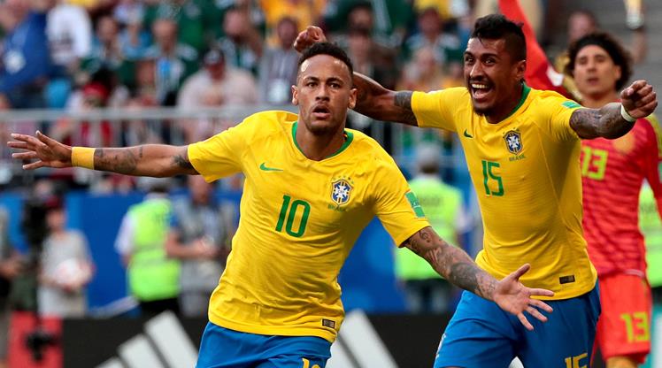 Neymar sambaya başladı, Brezilya çeyrek finale kanatlandı