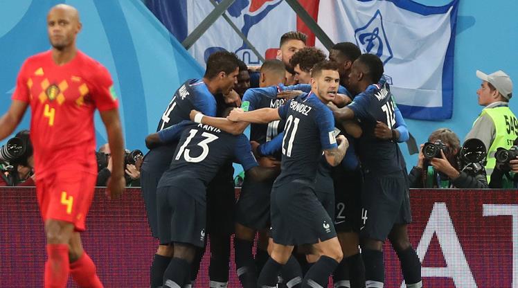 Dünya Kupası'nın ilk finalisti Fransa
