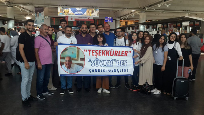 Çankırı Vakfı Başkanı Mustafa Can'dan anlamlı sponsorluk