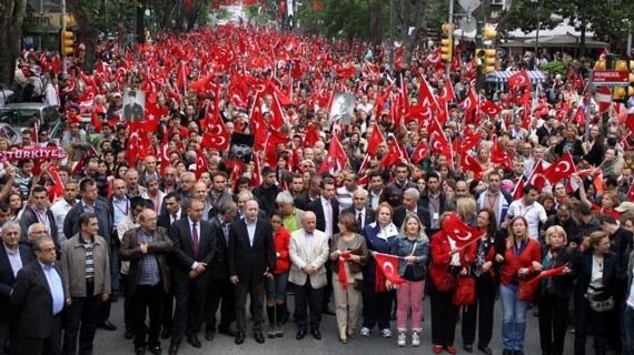 Bağdat Caddesinde büyük coşku