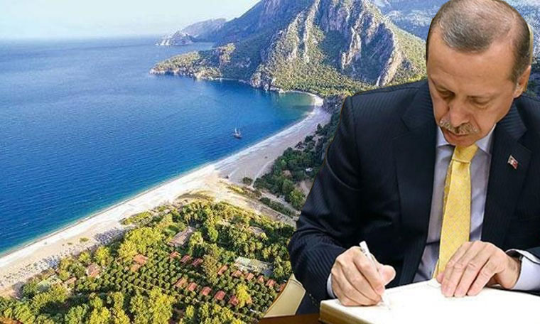 Turizm yatırımlarına tahsis iznini Erdoğan verecek