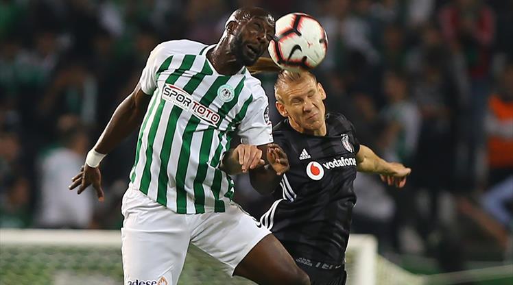 Atiker Konyaspor: 2 - Beşiktaş: 2