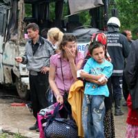 Sakaryada iki yolcu minibüsü çarpıştı