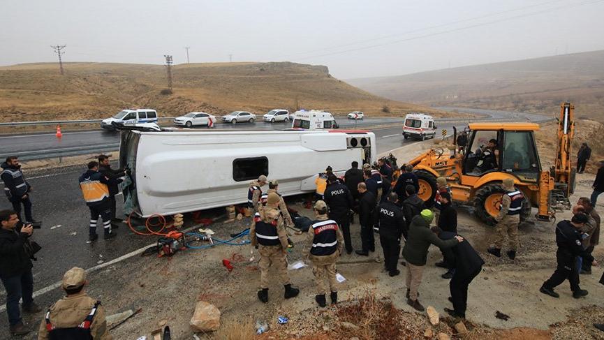 Malatya’da midibüs devrildi: 7 ölü, 15 yaralı