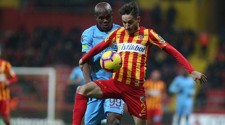 Kayserispor: 0 - Trabzonspor: 2