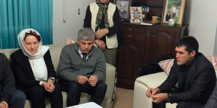 Meral Akşener'den Ayhan Yıldırım'ın ailesine taziye ziyareti