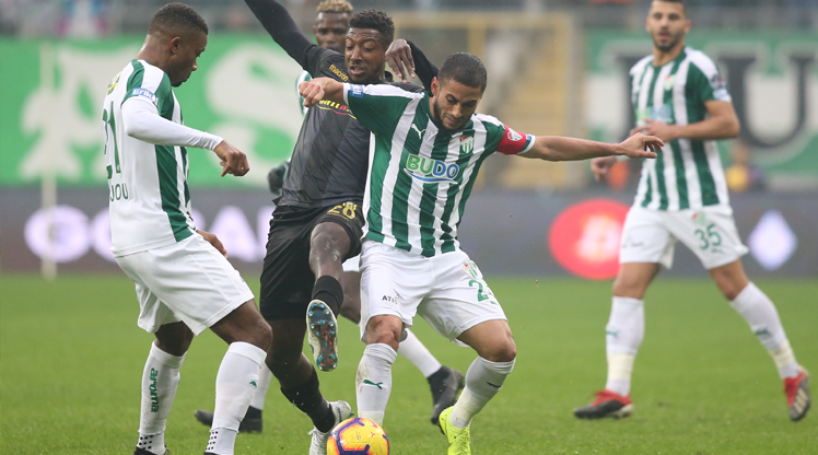 Bursaspor: 1 - Evkur Yeni Malatyaspor: 1