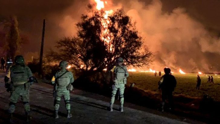 Meksika'da patlama: 20 ölü, 71 yaralı