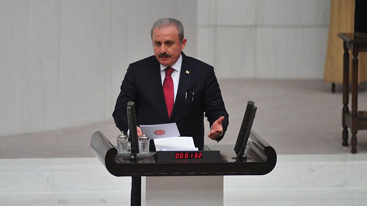 TBMM 3'üncü turda Mustafa Şentop'u başkan seçti