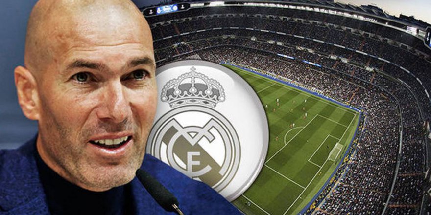 Real Madrid Zidane'ı resmen açıkladı