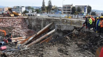 Metro göçüğünden acı haber! Bir kişinin cesedine ulaşıldı