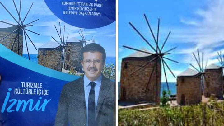 AKP’li Zeybekci’nin broşüründen Yunan adası çıktı!