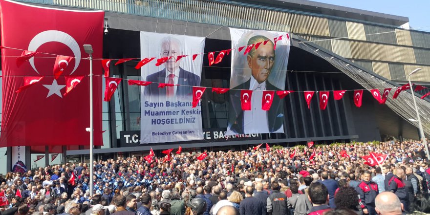 Şişli Belediye Başkanı Muammer Keskin görevine başladı