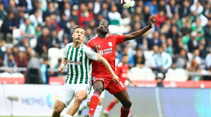 Atiker Konyaspor: 1 - Demir Grup Sivasspor: 1