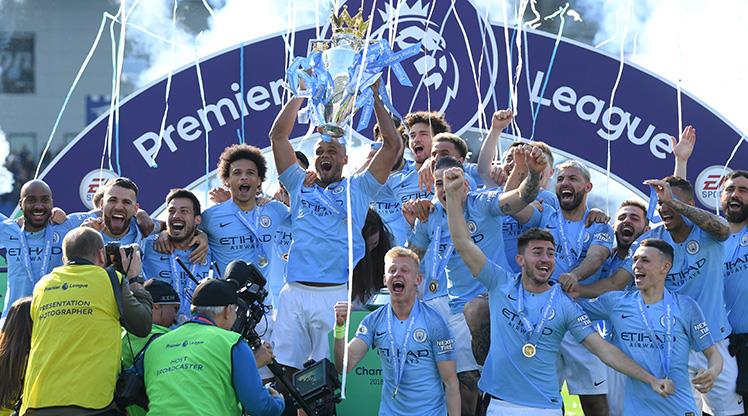 Premier Lig'de şampiyon Manchester City