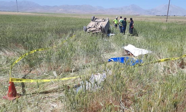 Kahramanmaraş'da bayram tatili dönüşü korkunç kaza: 3 ölü, 4 yaralı