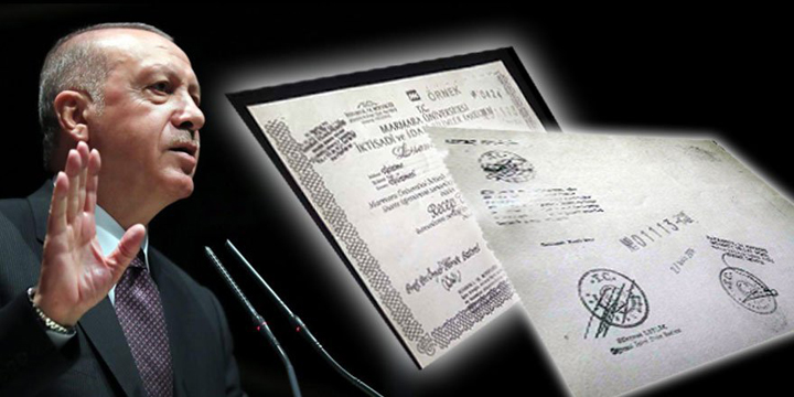 Erdoğan’ın ‘fotokopi diploma’sında bir skandal daha!
