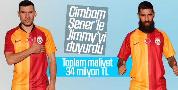 Galatasaray Jimmy Durmaz ve Şener'i KAP'a bildirdi