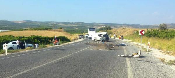 Manisa’da zincirleme kaza: 6 ölü, 8 yaralı