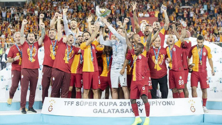 Süper Kupa Galatasaray'ın