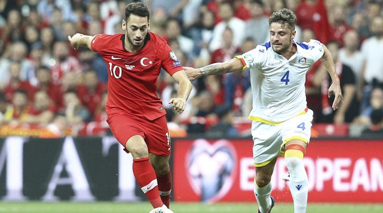 Türkiye, Andorra'yı 1-0'la geçmesini bildi