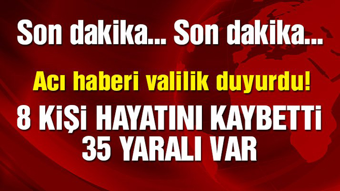Mardin'de havan topu saldırısı: 8 sivil hayatını kaybetti, 35 yaralı!