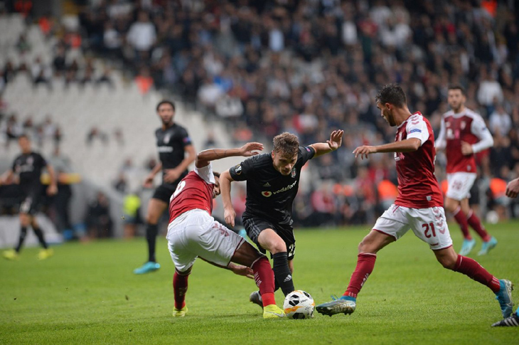 Beşiktaş: 1 - Braga: 2