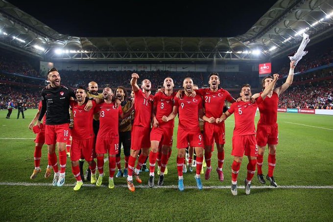 Türkiye Euro 2020 finallerinde