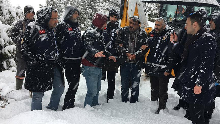 Konya'da kan donduran cinayetle ilgili 3 kişi tutuklandı!