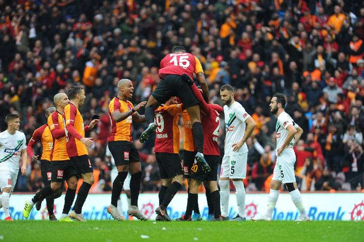 Galatasaray: 2 - Yukatel Denizlispor: 1