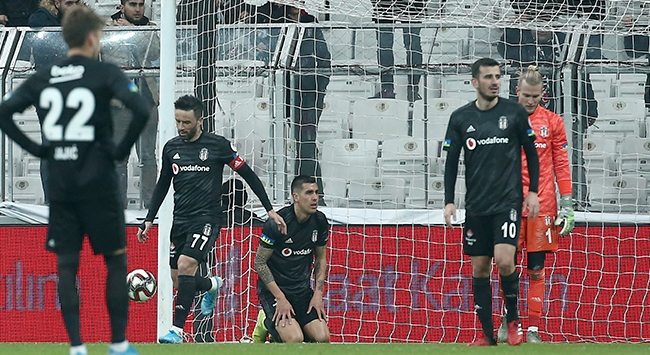 Beşiktaş, Kupa'ya veda etti!