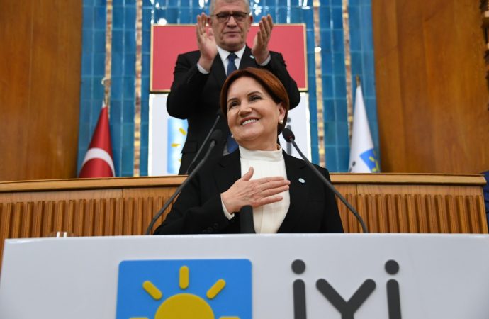 İYİ Parti Genel Başkanı Meral Akşener grup toplantısında