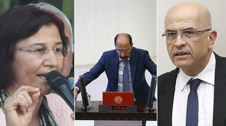 Bir CHP'li, 2 HDP'li vekilin vekilliği düşürüldü