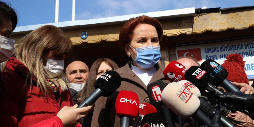 Akşener’den Erdoğan’a: Elini yıkayıp çıkamazsın